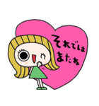 nenerinシンプル日常会話スタンプ059気遣い（個別スタンプ：40）