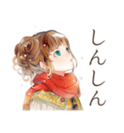 クラシカルレディの冬♡優雅な日常（個別スタンプ：10）