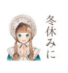 クラシカルレディの冬♡優雅な日常（個別スタンプ：16）