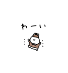 うさぎだけ。冬。（個別スタンプ：16）