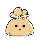 もちきんちゃくの表情（個別スタンプ：1）