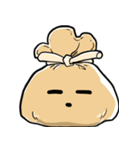 もちきんちゃくの表情（個別スタンプ：3）