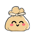 もちきんちゃくの表情（個別スタンプ：6）