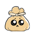 もちきんちゃくの表情（個別スタンプ：7）