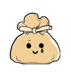 もちきんちゃくの表情（個別スタンプ：12）