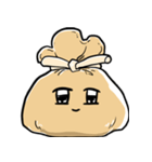 もちきんちゃくの表情（個別スタンプ：17）