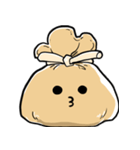もちきんちゃくの表情（個別スタンプ：35）