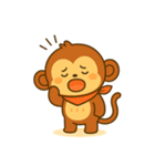 さるの感情スタンプ「ウキっと！喜怒哀楽」（個別スタンプ：13）