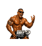 マッスルくん！（個別スタンプ：21）