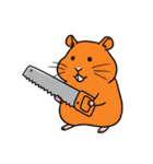 シュールでかわいいハムスターのスタンプ（個別スタンプ：13）