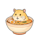 シュールでかわいいハムスターのスタンプ（個別スタンプ：25）