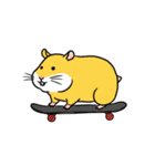 シュールでかわいいハムスターのスタンプ（個別スタンプ：26）