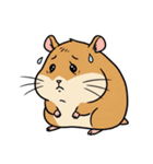 シュールでかわいいハムスターのスタンプ（個別スタンプ：30）