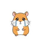 シュールでかわいいハムスターのスタンプ（個別スタンプ：39）