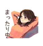 ちょうどいい女性の冬★ほっこり（個別スタンプ：31）