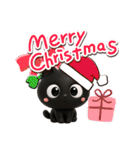 クロネコすたんぷ☆3D【冬・あけおめ】（個別スタンプ：34）