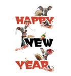 可愛いイタグレBIG年末年始（個別スタンプ：11）