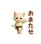 押忍！空手猫が動きます（個別スタンプ：6）