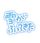 ゆる手描き＊冬と年末年始のひと言（個別スタンプ：15）