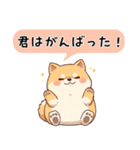 【冬に使える】もちふわ柴犬3！（個別スタンプ：19）