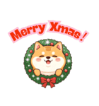 【冬に使える】もちふわ柴犬3！（個別スタンプ：30）