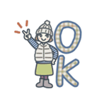 大人女子のゆるふわな日々 Vol.45【冬】（個別スタンプ：16）