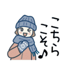 大人女子のゆるふわな日々 Vol.45【冬】（個別スタンプ：20）