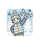 大人女子のゆるふわな日々 Vol.45【冬】（個別スタンプ：23）