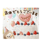 クリスマスお正月＊ぷっくりミルクティー（個別スタンプ：20）