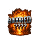 爆発文字！！（個別スタンプ：26）
