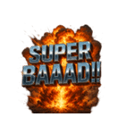 爆発文字！！（個別スタンプ：29）