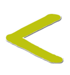 大きいひらがな挨拶用 N（個別スタンプ：9）