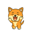 柴犬の感情スタンプ「ワンっと！喜怒哀楽」（個別スタンプ：4）