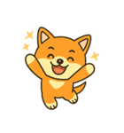 柴犬の感情スタンプ「ワンっと！喜怒哀楽」（個別スタンプ：5）