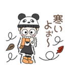 おちゃめの冬の楽しい会話♡いぇ～い♪（個別スタンプ：9）