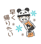 おちゃめの冬の楽しい会話♡いぇ～い♪（個別スタンプ：10）