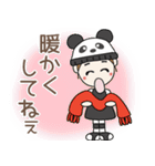 おちゃめの冬の楽しい会話♡いぇ～い♪（個別スタンプ：14）