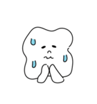 しろいふにゃスタンプ（個別スタンプ：14）