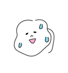 しろいふにゃスタンプ（個別スタンプ：16）