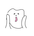 しろいふにゃスタンプ（個別スタンプ：19）