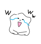 しろいふにゃスタンプ（個別スタンプ：22）