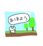 古いゲームのようなねこねーこ（個別スタンプ：1）