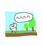 古いゲームのようなねこねーこ（個別スタンプ：3）