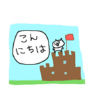 古いゲームのようなねこねーこ（個別スタンプ：6）
