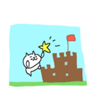 古いゲームのようなねこねーこ（個別スタンプ：10）