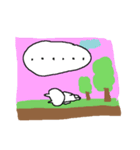 古いゲームのようなねこねーこ（個別スタンプ：14）