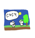 古いゲームのようなねこねーこ（個別スタンプ：19）