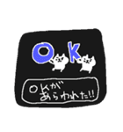 古いゲームのようなねこねーこ（個別スタンプ：21）