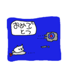 古いゲームのようなねこねーこ（個別スタンプ：36）