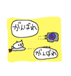 古いゲームのようなねこねーこ（個別スタンプ：39）